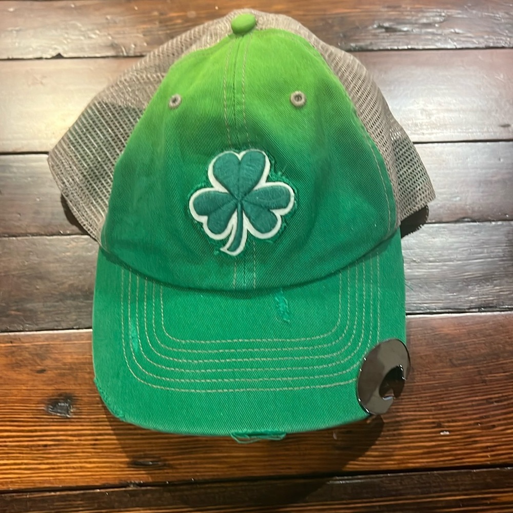 At pattys drinking hat